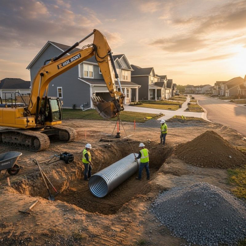 Driveway Culvert Installation