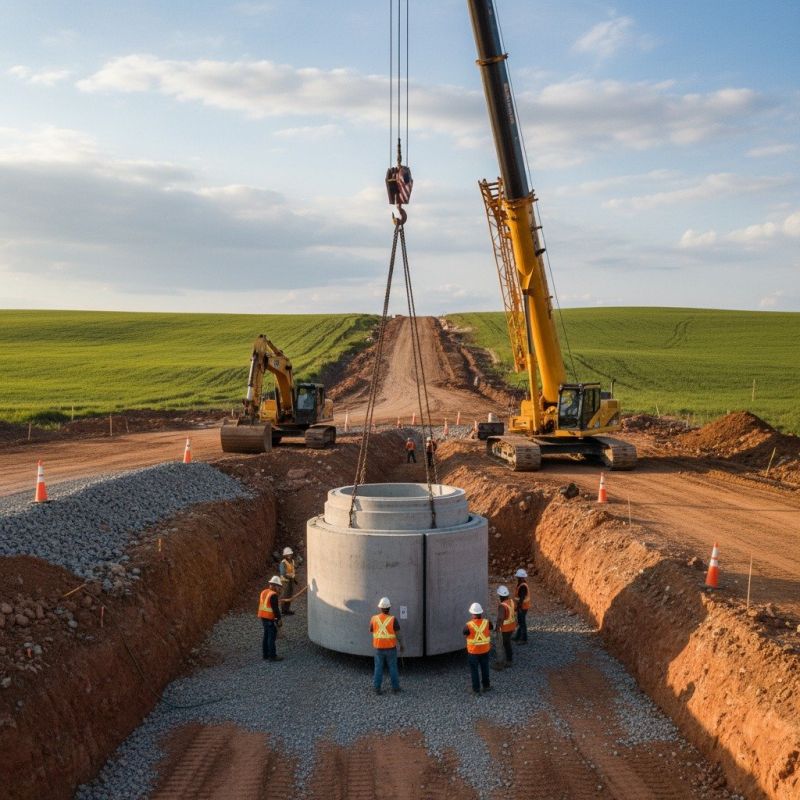 Local Driveway Culvert Installation pros at work